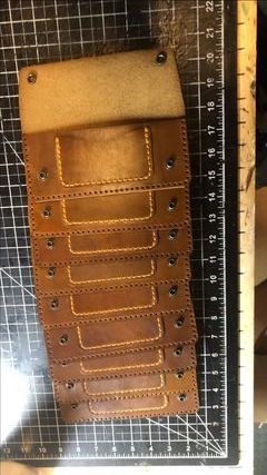 D.I.Y. til Death™ Custom Leather Chain Wallet